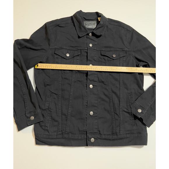 Levi’s Strauss gold men’s black jeans jacket - Picture 5 of 8